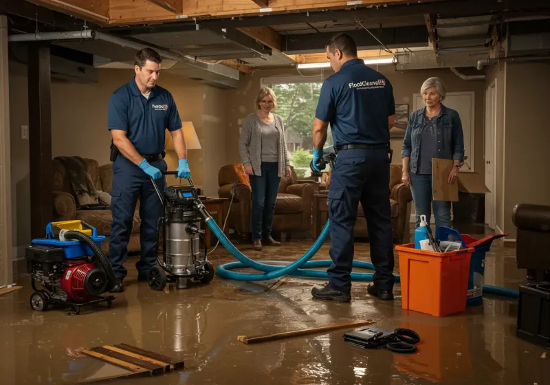 Basement Water Extraction and Removal Techniques process in Jacksonville, NC